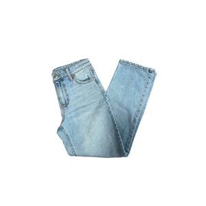 Wild Fable- Light Wash, High Waisted, Ankle Straight Denim Jeans, Size 2
